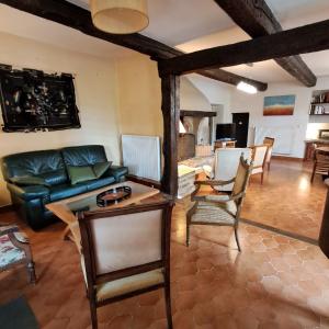 Posezení v ubytování La Frigoule, un gîte au cœur du parc des Cévennes