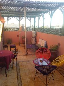 Χώρος καθιστικού στο Riad spa Villa Marrakech +8 φωτογραφίες