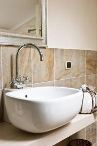 Kylpyhuone majoituspaikassa La Torretta Bobbio