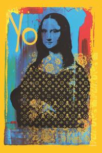 a painting of a woman with at The Frame Hotel in Florence