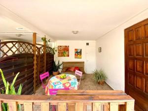 Postel nebo postele na pokoji v ubytování Charmant appartement à Petit-Bourg, 44 m², piscine privée + 16 fotografií