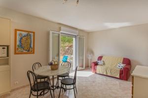 Posezení v ubytování Casa Le Sureau