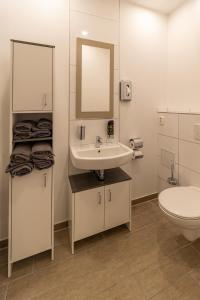 Koupelna v ubytování Marina Niederhavel