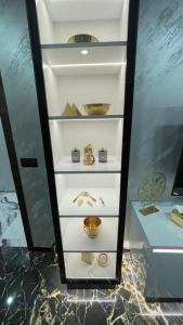 Η κουζίνα ή μικρή κουζίνα στο Golden Pearl of Luxury - Burgas