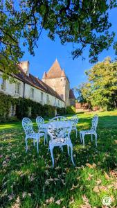 Zahrada ubytování Château de Coraboeuf - Gîte de la Marquise
