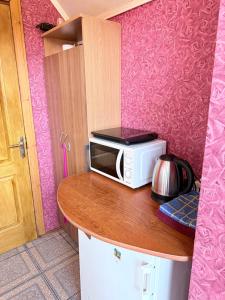 スラブスクにあるНа Двоїхの電子レンジ