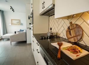 Η κουζίνα ή μικρή κουζίνα στο Perfect beach holiday at De Haan - Pets welcome