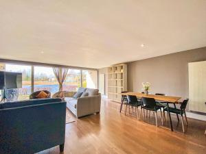 Et opholdsområde på Linnet Cottage