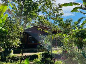 Zahrada ubytování Arina's Cabin