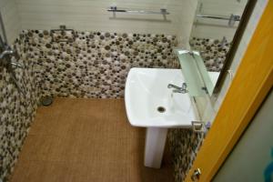 Koupelna v ubytování Bliss In Viya