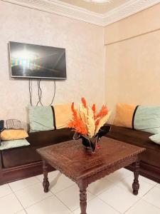 Μια τηλεόραση ή/και κέντρο ψυχαγωγίας στο Apartment in the heart of Gueliz +3 φωτογραφίες