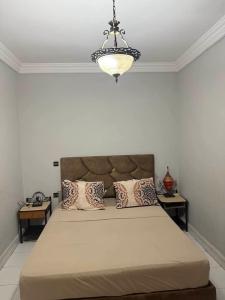 Ένα ή περισσότερα κρεβάτια σε δωμάτιο στο Apartment in the heart of Gueliz