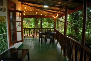 Balkón nebo terasa v ubytování Bliss In Viya