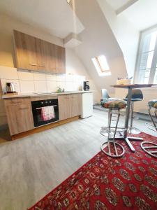 Køkken eller tekøkken på Appartement d'Artiste