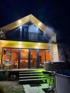 Το κτήριο όπου στεγάζεται  η παραθεριστική κατοικία