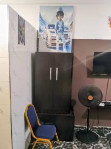 Μια τηλεόραση ή/και κέντρο ψυχαγωγίας στο Short let apartments Lekki Ajah Lagos