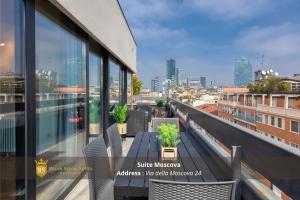 Balkón nebo terasa v ubytování Milan Royal Suites - Centro