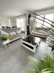 Χώρος καθιστικού στο Maison d'Elise