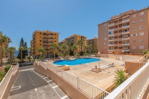 Πισίνα στο ή κοντά στο Brisas del mar eddy, air, wifi