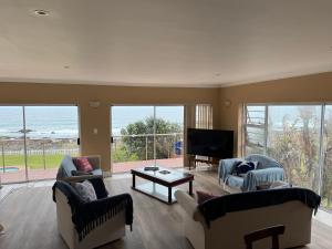 Χώρος καθιστικού στο Seaside on Southend