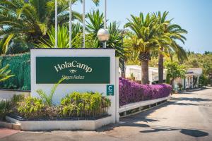 Zahrada ubytování HolaCamp Sitges Relax