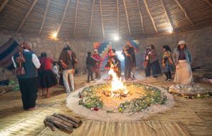 Επισκέπτες που μένουν στο Pachamama Hampina Wasi Ancestral Center