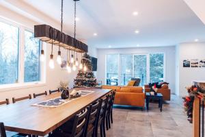 Khu vực ghế ngồi tại Le Yéti de Tremblant