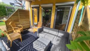 Μπαλκόνι ή βεράντα στο Ferienwohnung Stadler