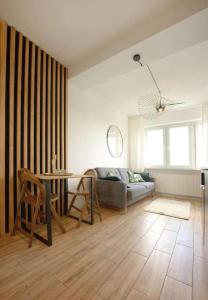 Χώρος καθιστικού στο Piastowski Zakątek