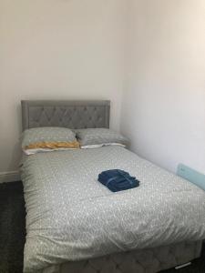 Postel nebo postele na pokoji v ubytování Flat 3, 260 Hawthorne Road