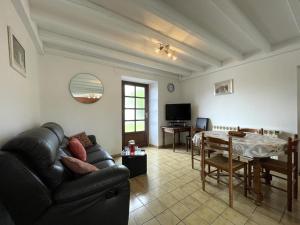 TV a/nebo společenská místnost v ubytování Jauberria