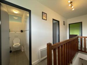 Koupelna v ubytování Jauberria + 28 fotografií