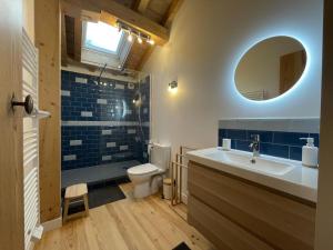 Koupelna v ubytování Artekoborda + 43 fotografií