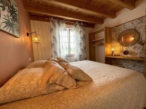 Ένα ή περισσότερα κρεβάτια σε δωμάτιο στο Pitabitxi