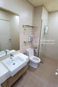 Koupelna v ubytování FE Cozy iCity Homestay 2BR 3PAX IDCC SACC PKNS Shah Alam