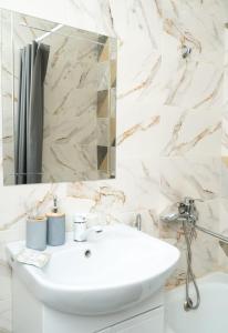 Vannituba majutusasutuses Квартира для командировочных