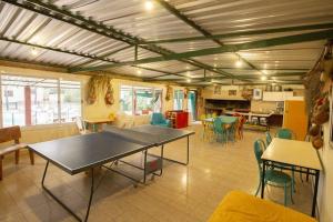 Stolní tenis v ubytování Bungalows Aguas Claras nebo okolí