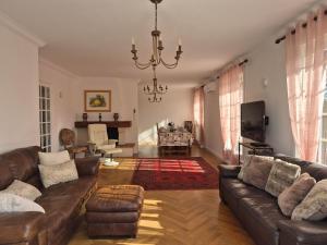 Posezení v ubytování Les Camelias