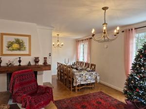 Posezení v ubytování Les Camelias