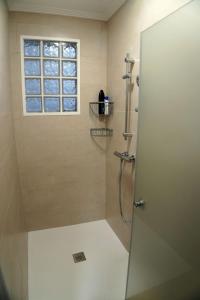 Ένα μπάνιο στο Hospedaje Casa Ribeira Sacra