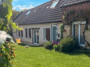 Zahrada ubytování Longère de charme au vert