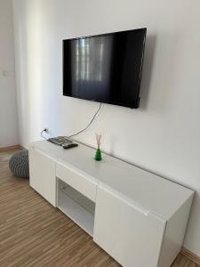 TV a/nebo společenská místnost v ubytování Greys Apartment