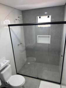 Koupelna v ubytování Hotel Novo México + 43 fotografií