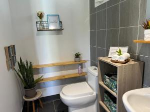 Koupelna v ubytování Morning Sun Place Tahaa