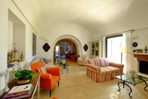 Posezení v ubytování Masseria Trulli e Vigne