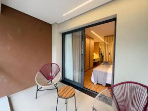 Postel nebo postele na pokoji v ubytování Pivô Franca + 16 fotografií