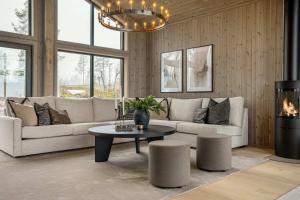 Posezení v ubytování Trysilfjell hytteområde 2115 by Vacation Trysil