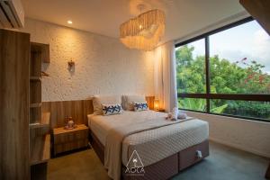 Postel nebo postele na pokoji v ubytování Duplex Completo na Praia de Tatuamunha com Piscina + 73 fotografií