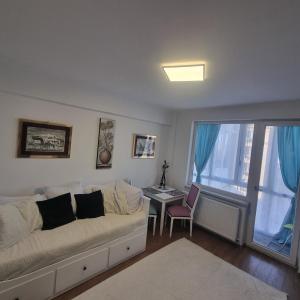 Posezení v ubytování Apartament Flavia