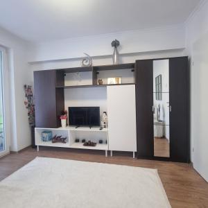 Nhà bếp/bếp nhỏ tại Apartament Flavia